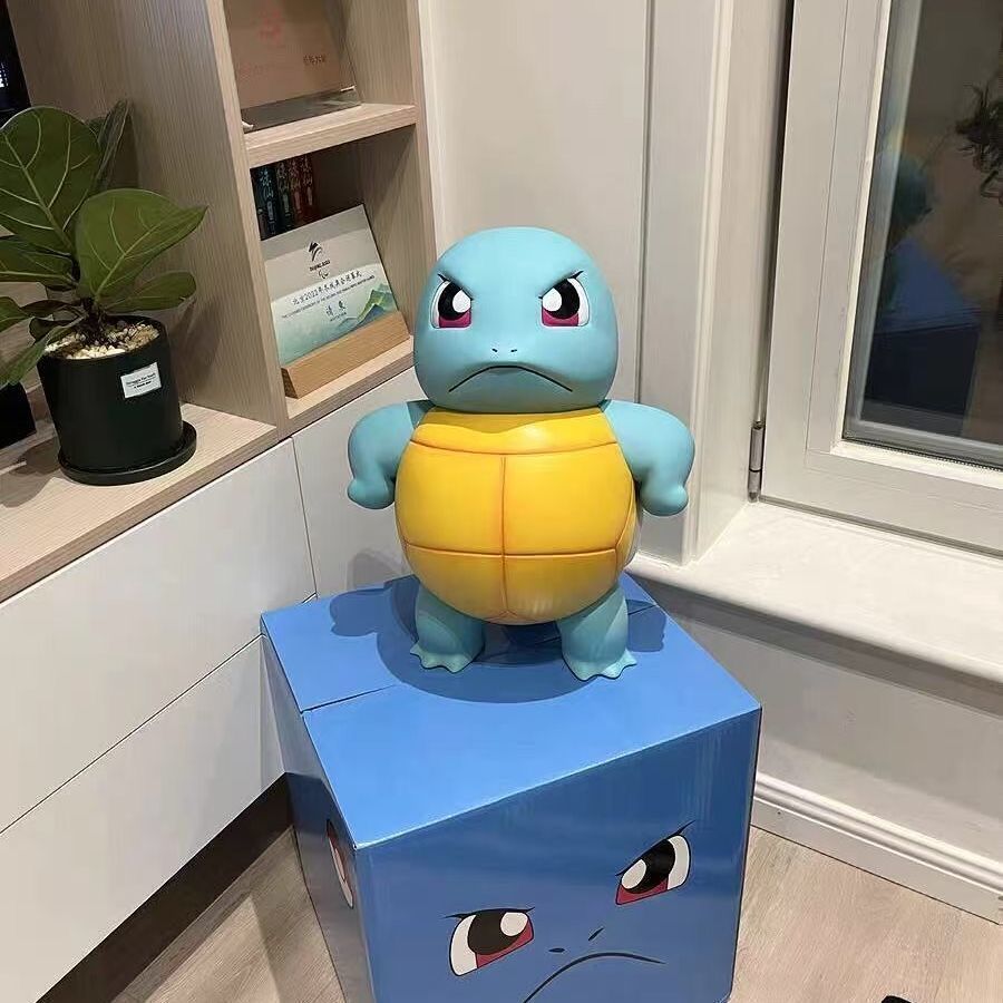 Car Accessories Rear - Car-mounted standing proud Squirtle creative car