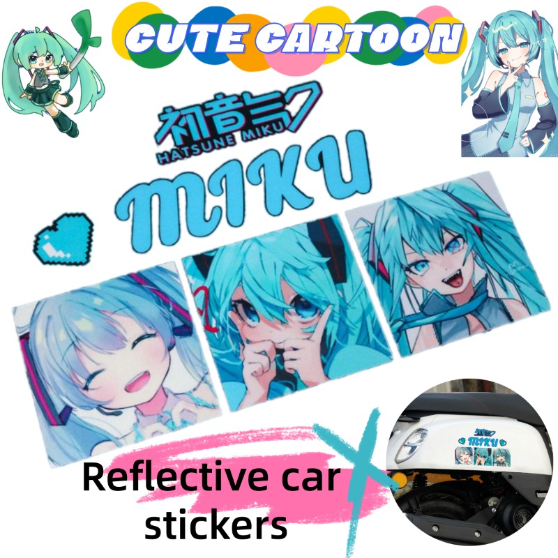 Car Accessories Rear - 2026 New Creative Hatsune Miku Anime