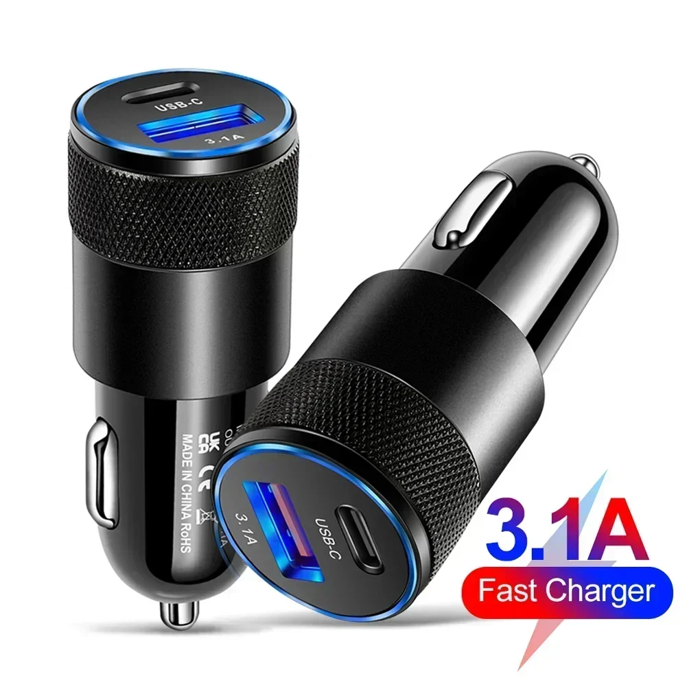 Car Accessories Quick Delivery - 1PCS 65W USB Car Charger Quick-Charge