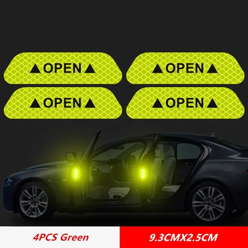 Car Accessories Quick Delivery - 4PCS car door opening tips reflective