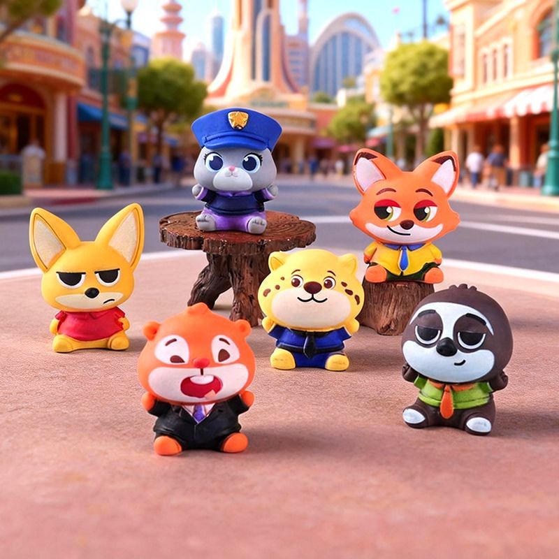 Zootopia resin small figurine  - Car Accessories Etsy recension och pris