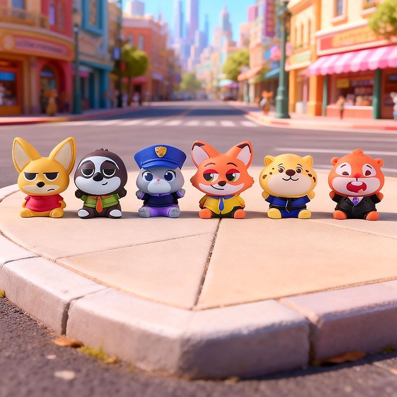 Zootopia resin small figurine  - Car Accessories Etsy recension och pris