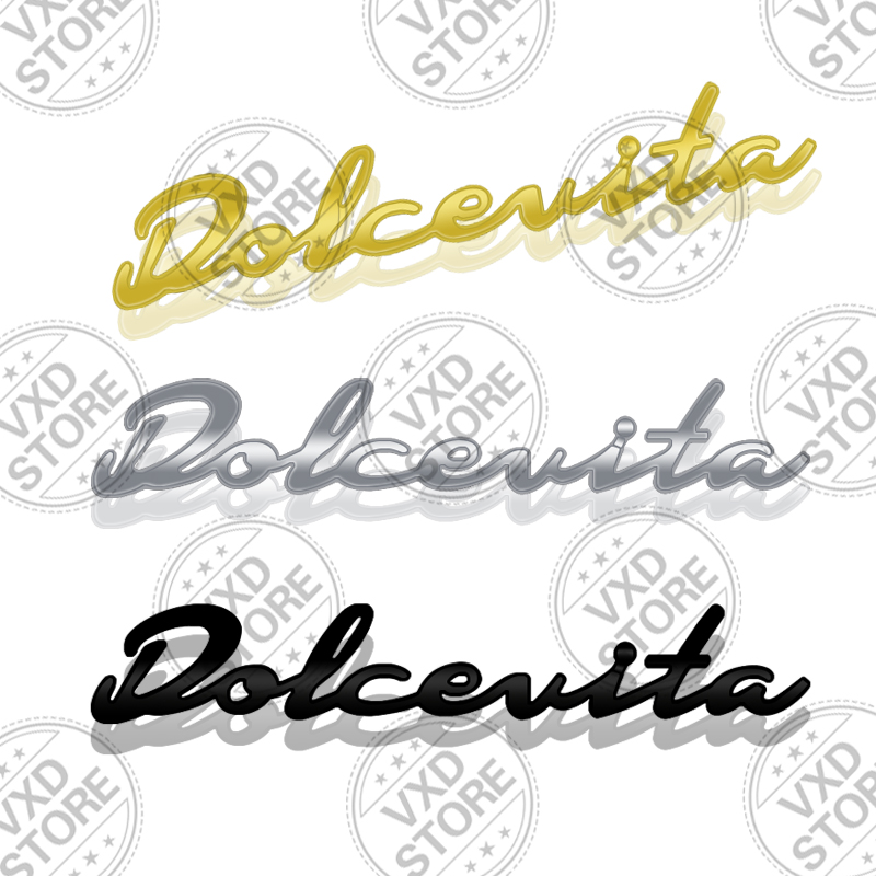 3D Dolcevita Letters Emblem ME - Car Accessories Bali recension och pris
