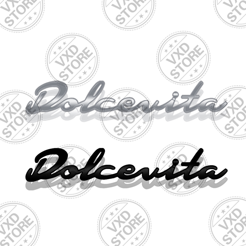 3D Dolcevita Letters Emblem ME - Car Accessories Bali recension och pris