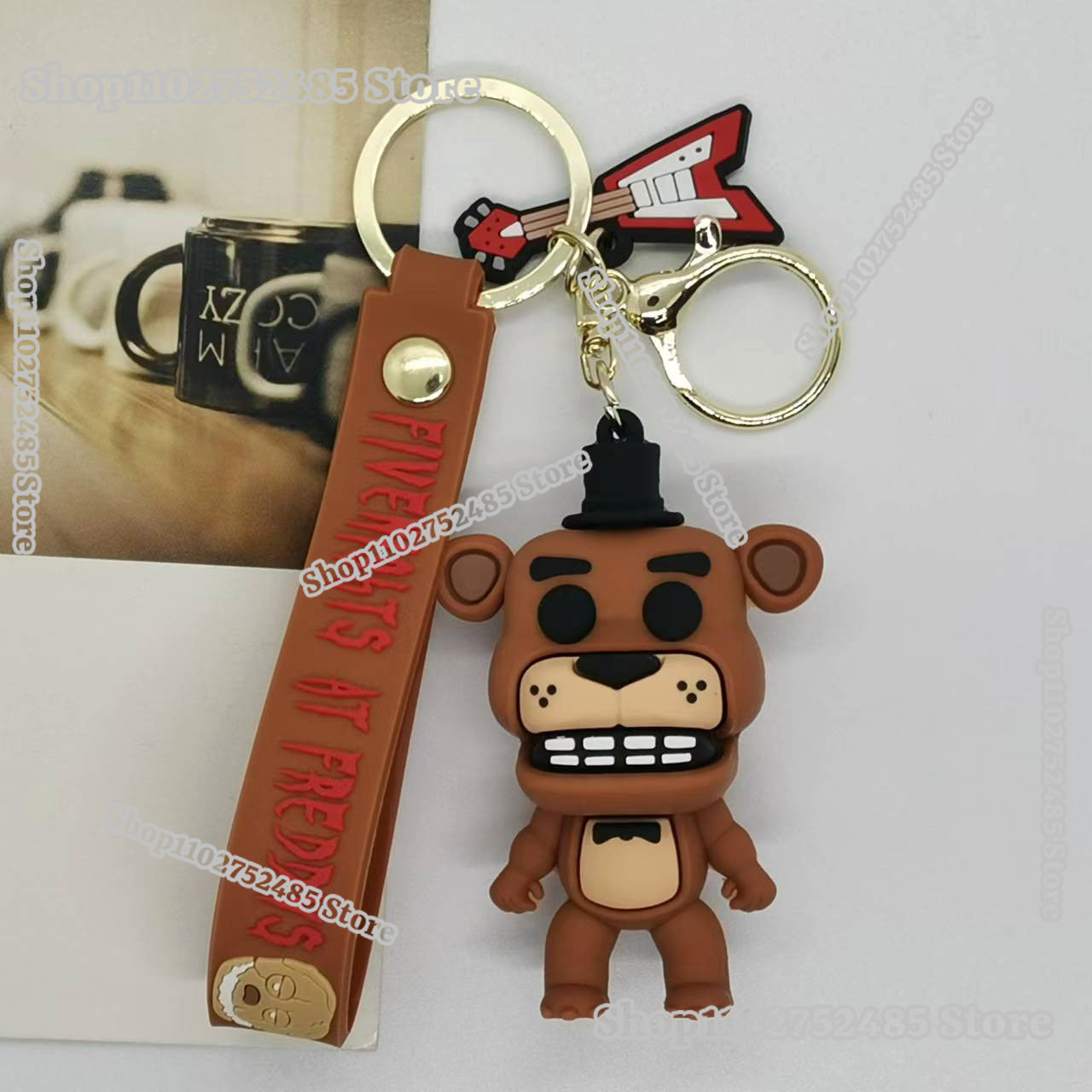 5pcs Cartoon Anime FNAF Figure - Car Accessories Etsy recension och pris