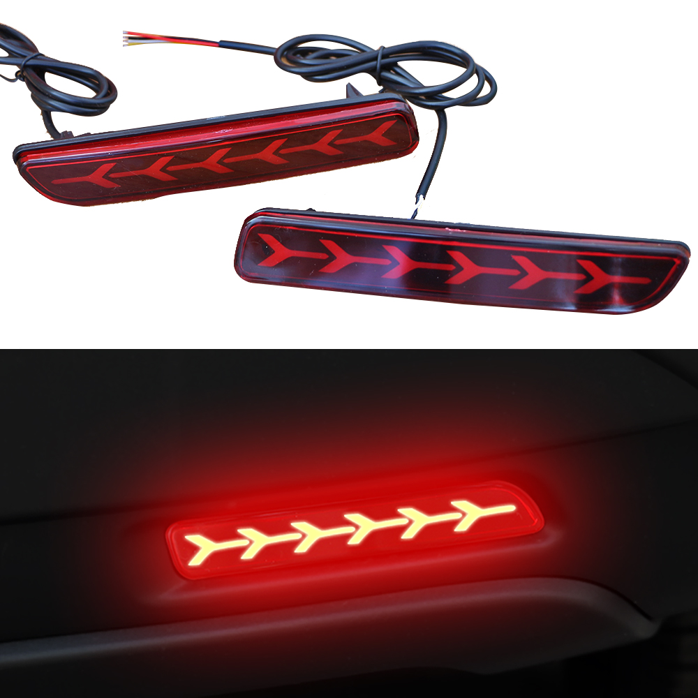 2Pcs Car LED Rear Bumper Light - Car Accessories Ertiga recension och pris