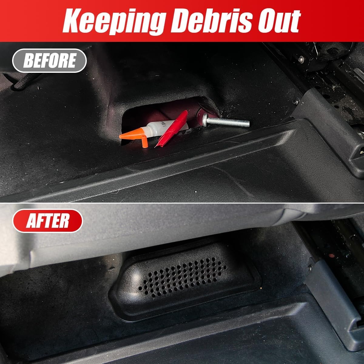 Car Under Front Seat Vent Cove - Car Accessories Under 100 recension och pris