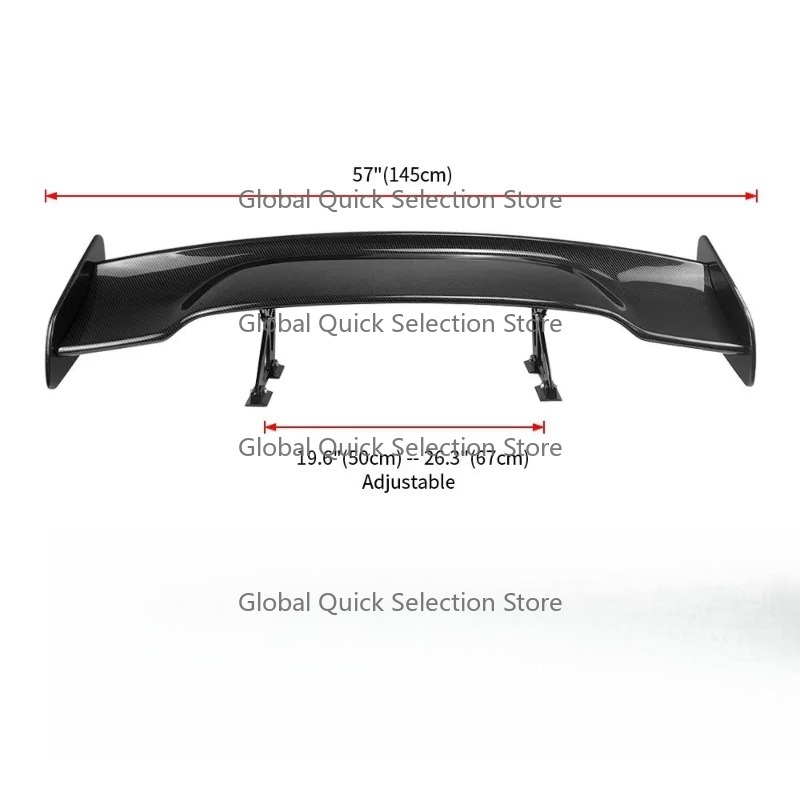 Universal Car Rear Spoiler Win - Car Accessories Rear recension och pris