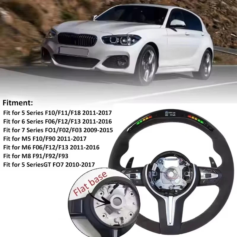 Car Steering Wheel Leather For - Car Accessories Etsy recension och pris