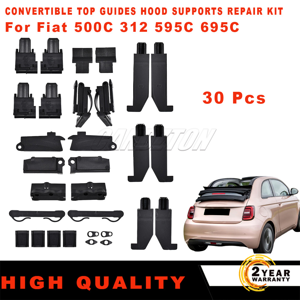For Fiat 500C 500 Convertible  - Car Accessories Uk recension och pris