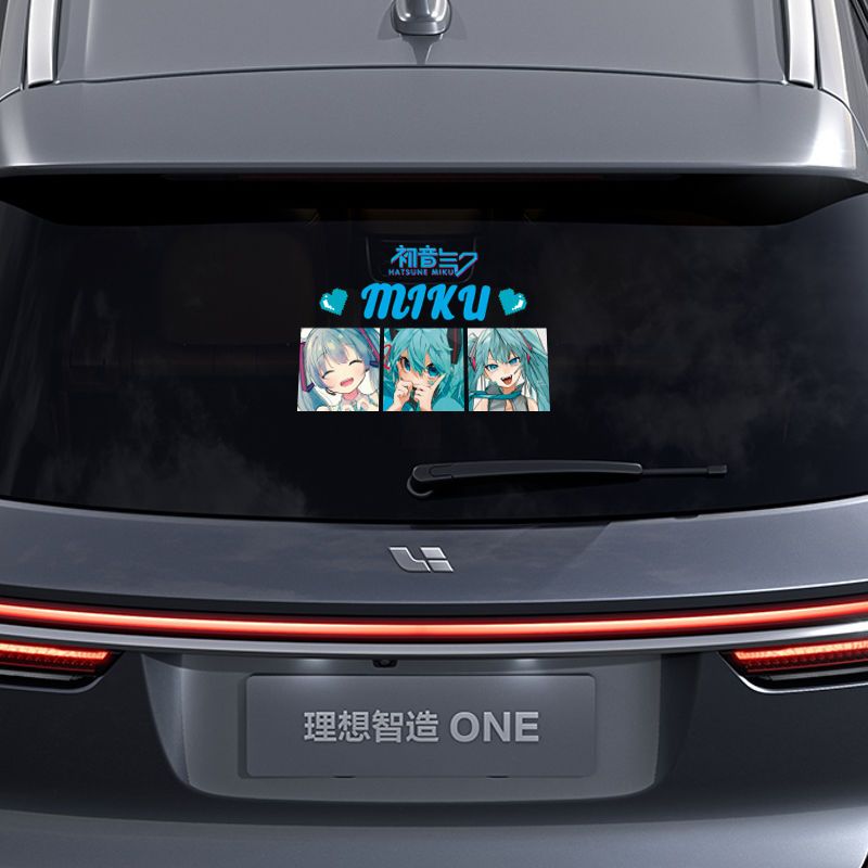 2026 New Creative Hatsune Miku - Car Accessories Rear recension och pris