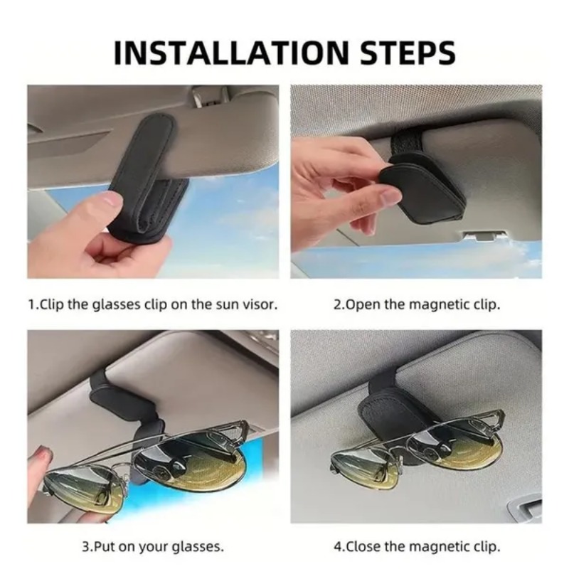 Car Sun Visor Glasses Case Hol - Car Accessories Etsy recension och pris