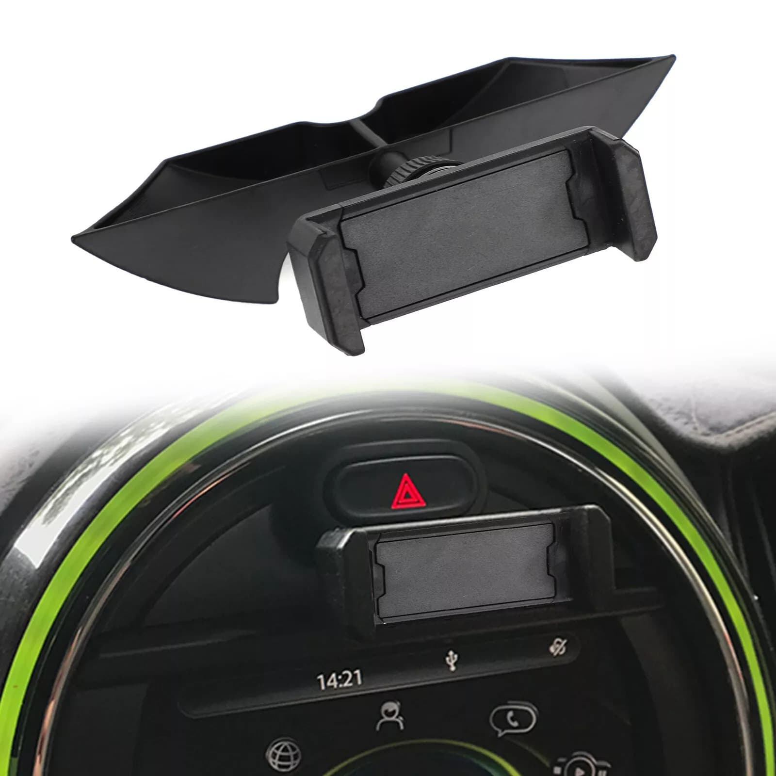 Metal Car Front Mount Phone St - Car Accessories Uk recension och pris