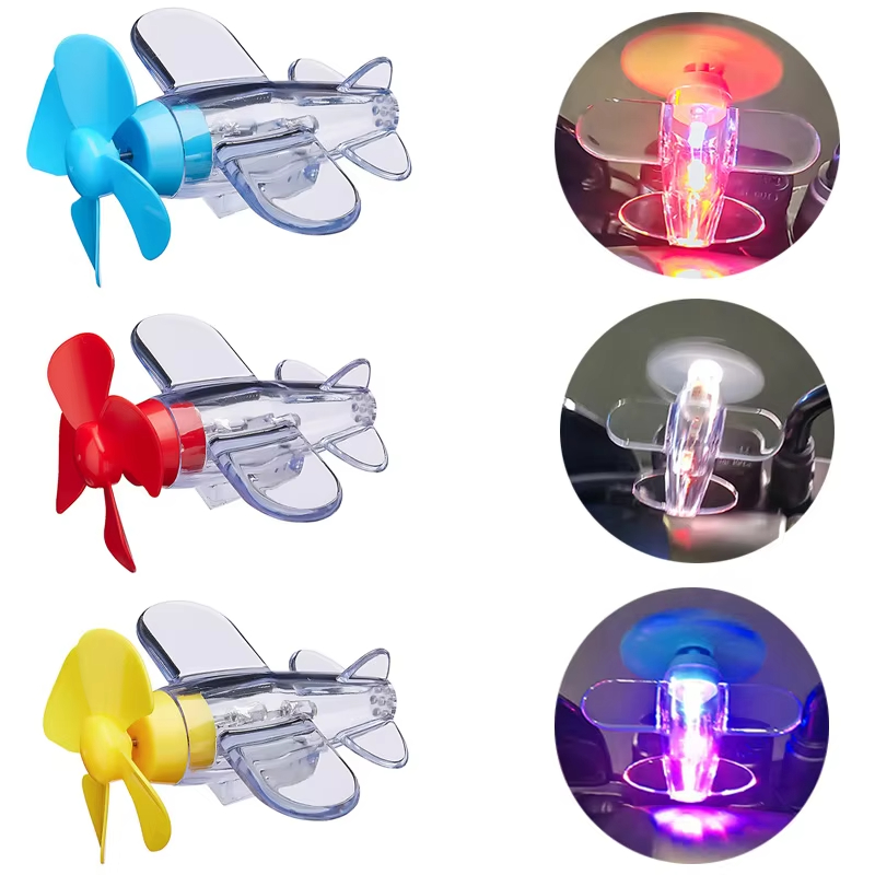 Wind Powered LED Airplane Orna - Car Accessories Etsy recension och pris