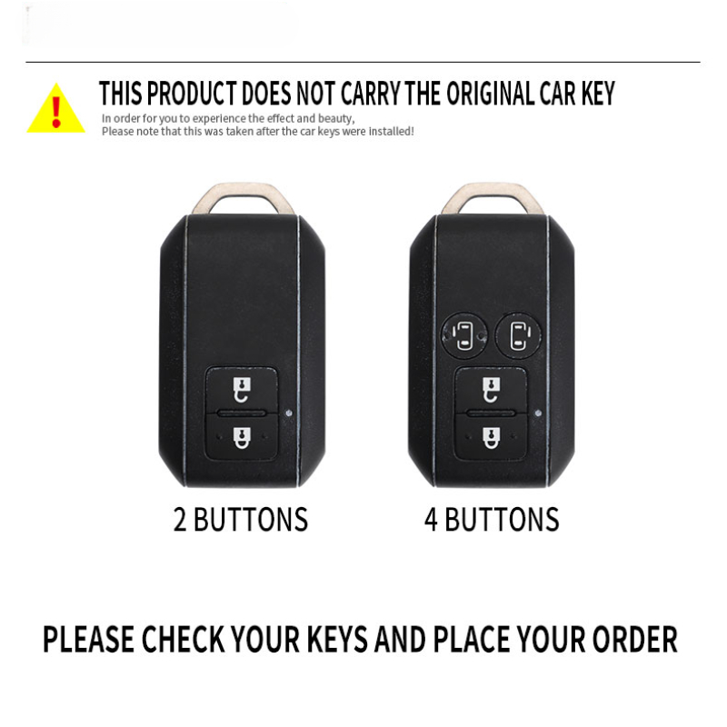 2 4 Bottons Metal Car Key Cove - Car Accessories Ertiga recension och pris